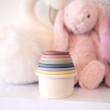 Load image into Gallery viewer, Stacking Cups | Retro-Be.YOU.bébé