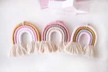 Load image into Gallery viewer, Macrame Rainbow | Wall Hanging-Be.YOU.bébé