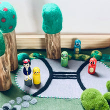Load image into Gallery viewer, POKEMON THEMED WOODEN PEG FIGURINES