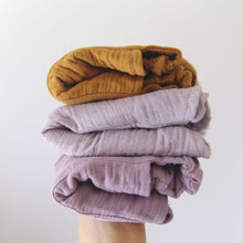 Load image into Gallery viewer, Mia Linen Overalls | Lilac-Be.YOU.bébé