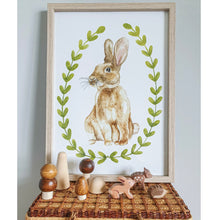Load image into Gallery viewer, WATERCOLOUR PRINT | BUNNY
