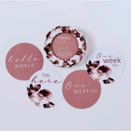 Snuggle Hunny Kids | Reversible Milestone Cards, Fluer & Jewel-Be.YOU.bébé