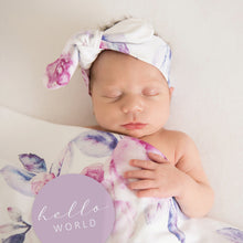 Load image into Gallery viewer, Snuggle Hunny Kids | Reversable Milestone Cards, Lilac Skies &amp; Butterflies-Be.YOU.bébé

