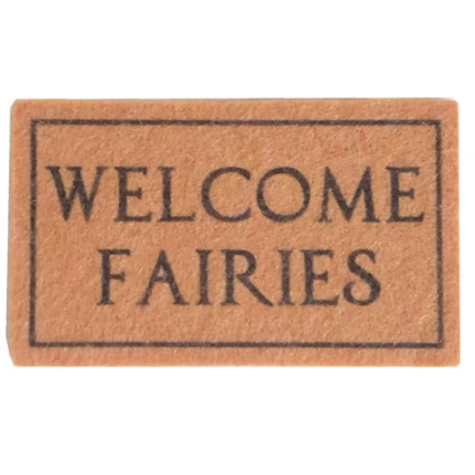 My wee Fairy Door | Miniature Welcome Mat-Be.YOU.bébé