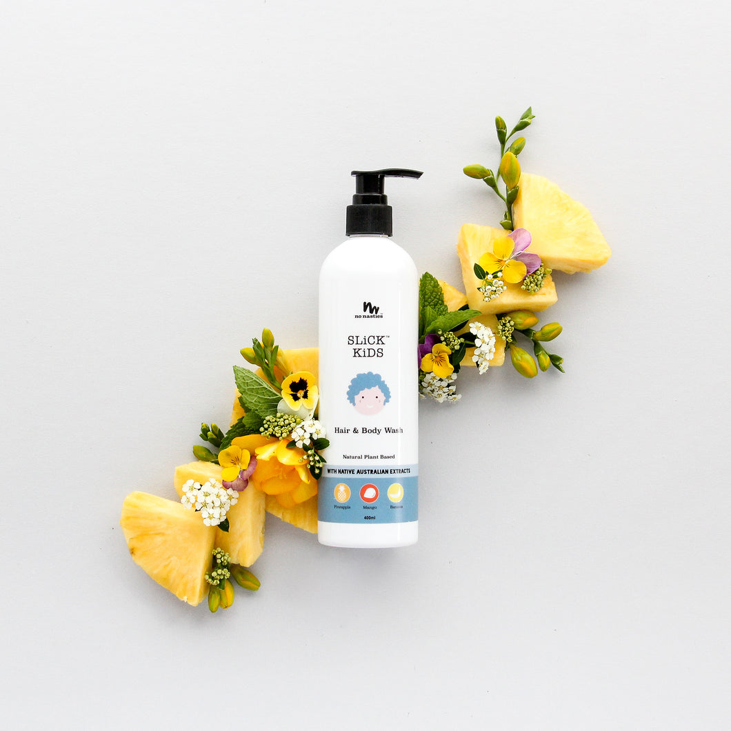 No nasties | SLiCK KiDS™ | Natural Plant Based Hair and Body Wash-Be.YOU.bébé