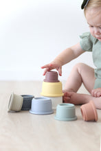 Load image into Gallery viewer, Stacking Cups | Retro-Be.YOU.bébé
