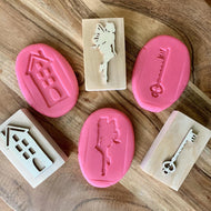 WOODEN PLAYDOUGH STAMPER | FAIRY