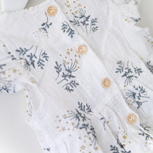 Load image into Gallery viewer, Mackenzie Floral Romper-Be.YOU.bébé

