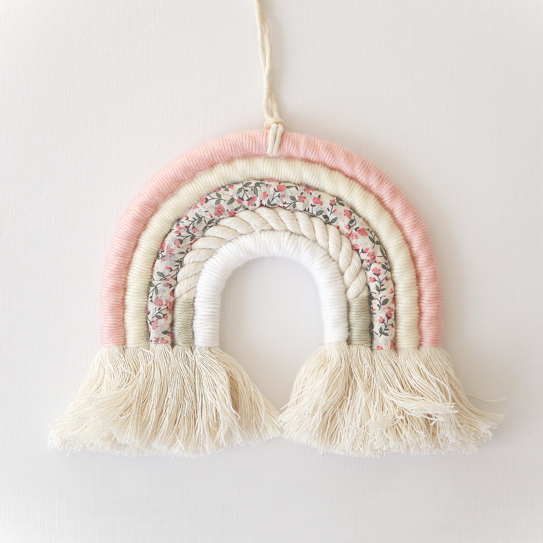 RAINBOW WALL HANGING  | FLORAL
