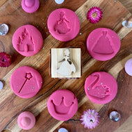 WOODEN PLAYDOUGH STAMPER | PRINCESS